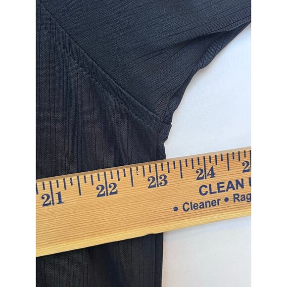 Ping Men's Size XL Black Long Sleeve Ribbed Mock Neck Pullover - Picture 5 of 5